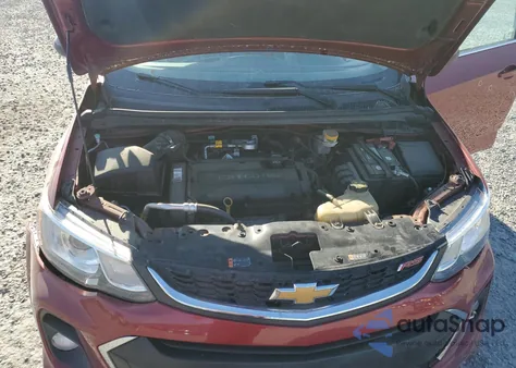 2018 Chevrolet Sonic Lt из США, поврежденный, VIN 1G1JD5SH7J4100186